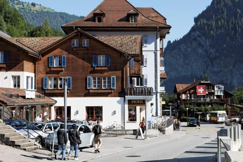 Ferienwohnung Bahnhoefli Lauterbrunnen Exterior photo